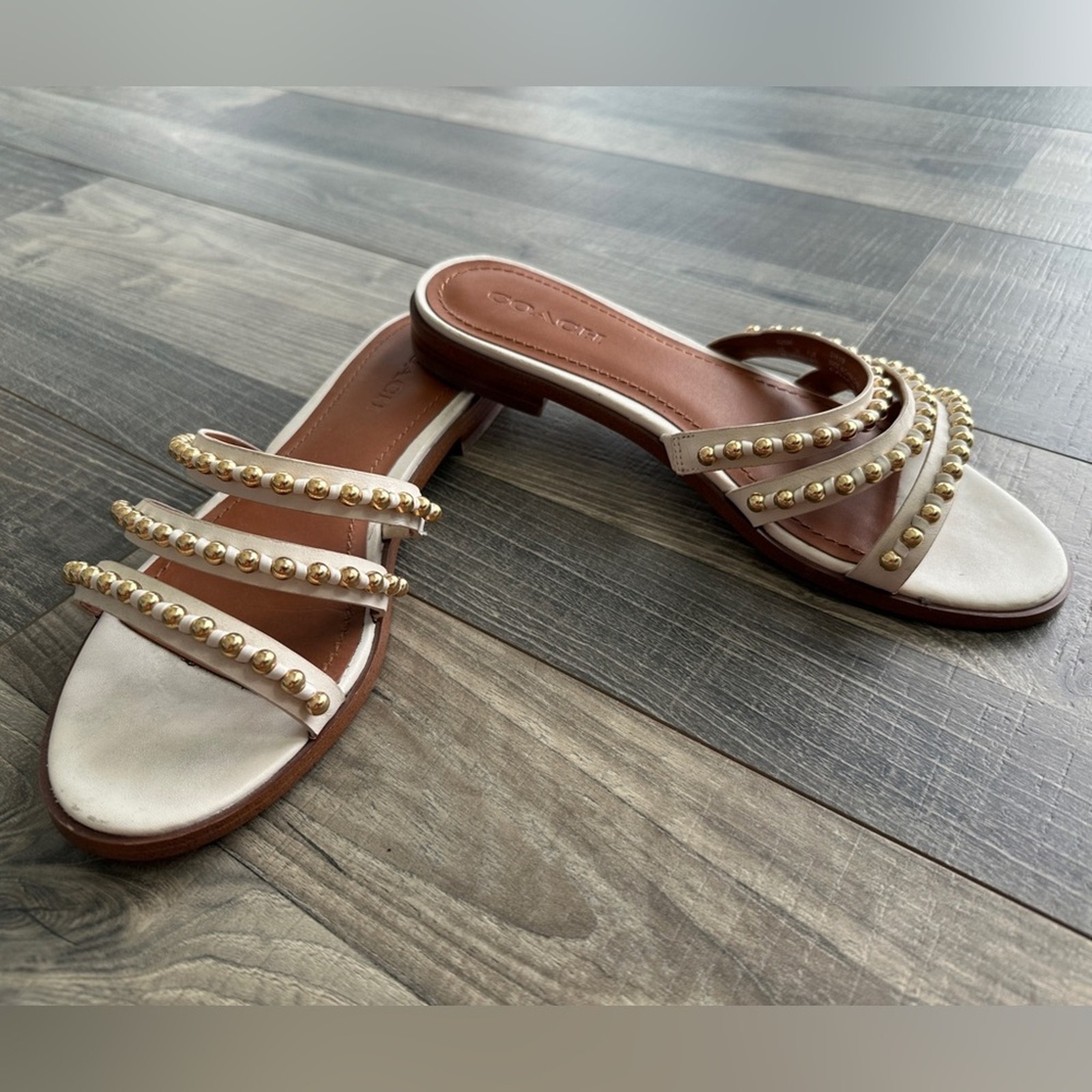Coach Isa Ballchain Sandals