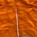 ASOS LONG SLEEVE RUFFLE DETAIL MAXI DRESSIN BRIGHT ORANGE SIZE 4