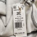 Adidas full zip grey hoodie mens 2XL