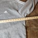 Adidas full zip grey hoodie mens 2XL