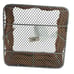 Vintage Wire & Wood Basket With Handle 10 Tall Rustic Farmhouse Decor
