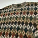 VTG 90s men's Argyle Pattern Croft & Barrow Grandpa Knitted Crewneck Sweater XL