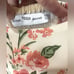 Faithful The Brand Revolve Cream Floral Puff Short Sleeve Mini Dress SZ S NWOT