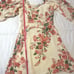 Faithful The Brand Revolve Cream Floral Puff Short Sleeve Mini Dress SZ S NWOT