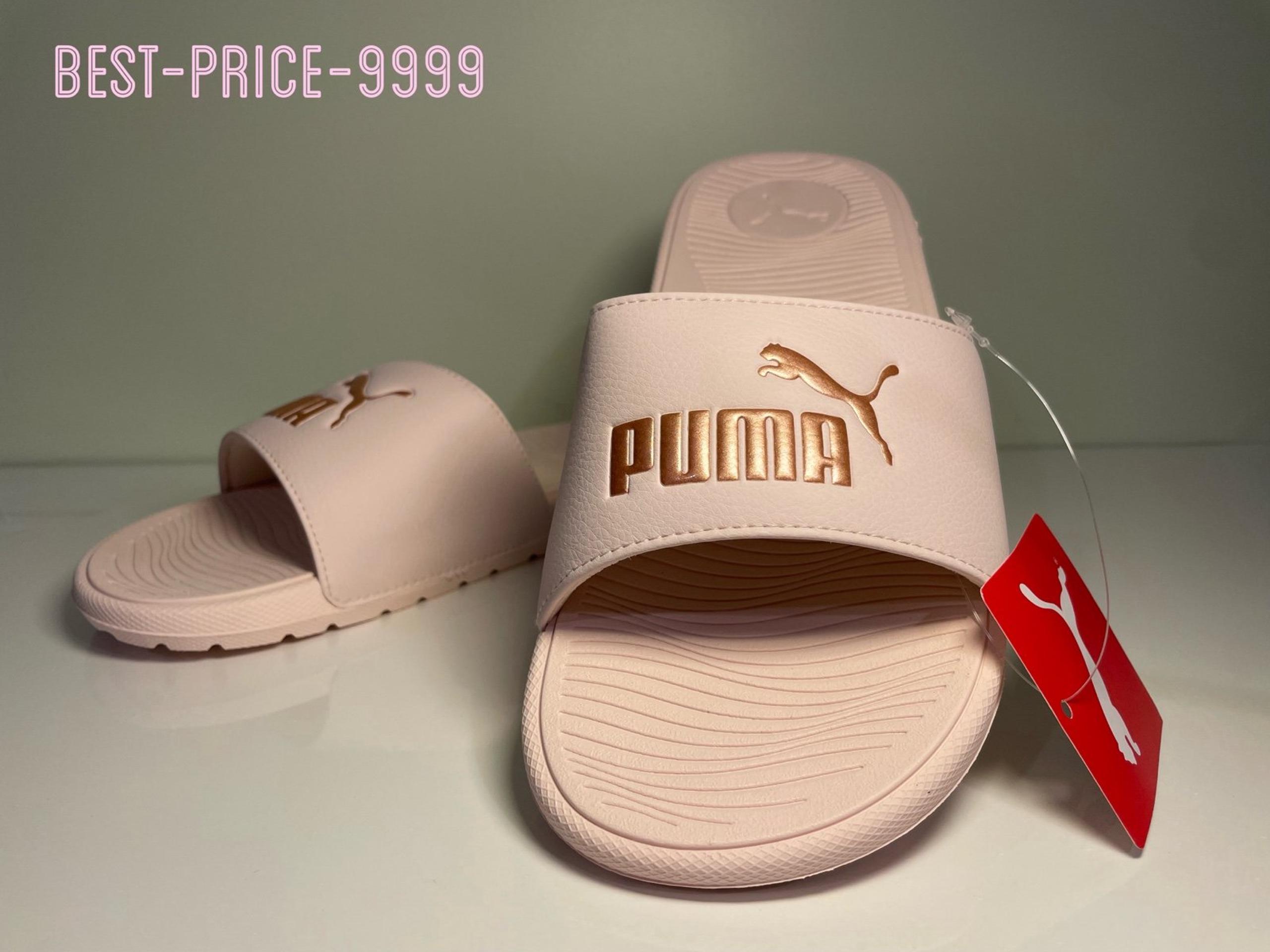 Puma - Size 9 - Womens Cool Cat 2.0 Slide Cloud Pink Casual Sandals