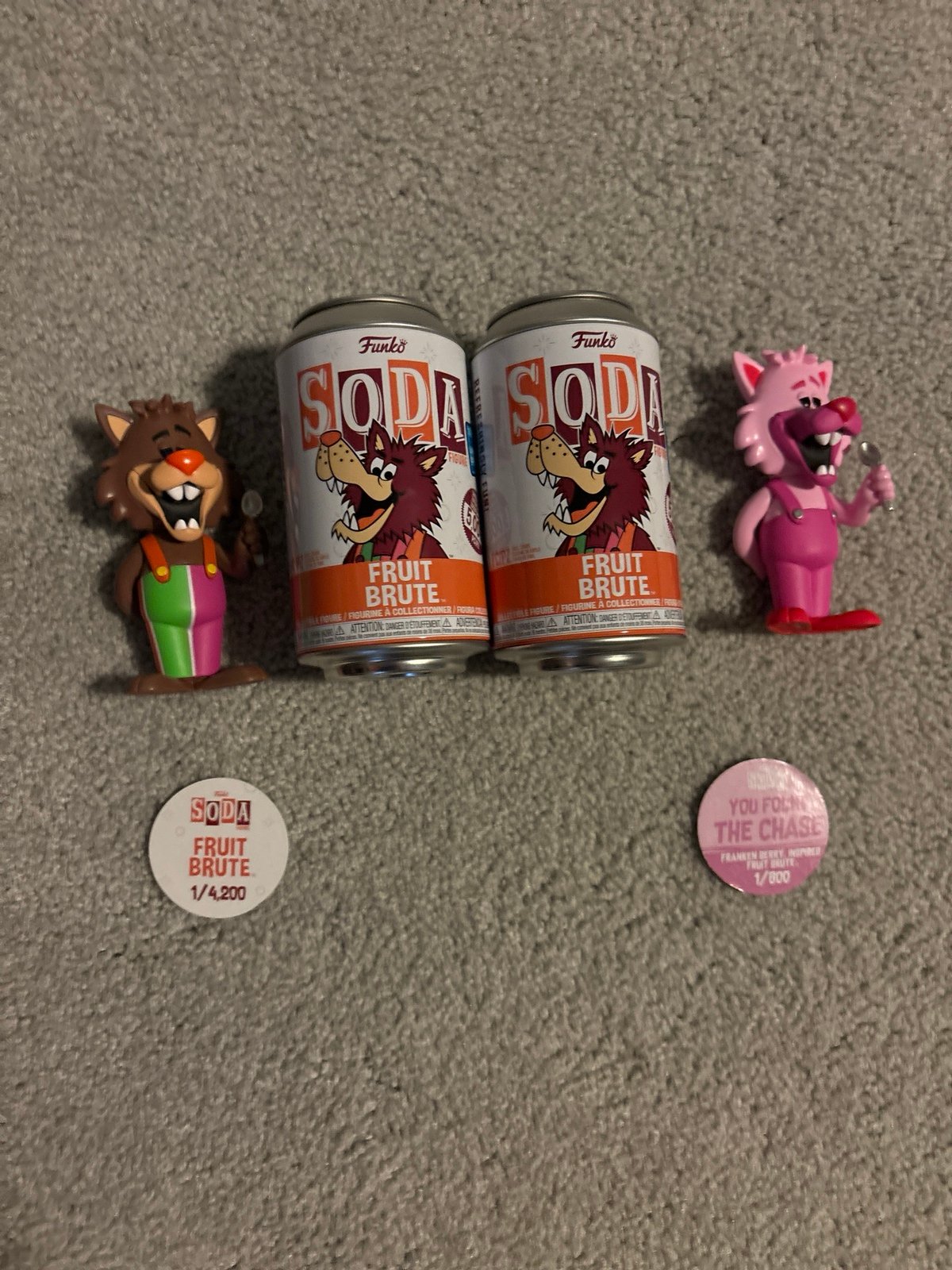 Funko Soda Fruit Brute Chase Set