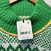 NEWFree People Cherry Heart Sweater Mini Dress Mock Neck Thick Green Red Boho XS