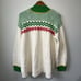 NEWFree People Cherry Heart Sweater Mini Dress Mock Neck Thick Green Red Boho XS