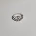 Female Sign 925 Sterling Silver Ring 6.75 Womens Jewelry