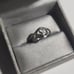 Female Sign 925 Sterling Silver Ring 6.75 Womens Jewelry
