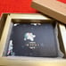Coach small snap wallet with snowman print/silvertone hardware