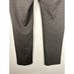 Hart Schaffner Marx Straight Fit Flat Front Pants Grey 34x29 Drawstring Lounge