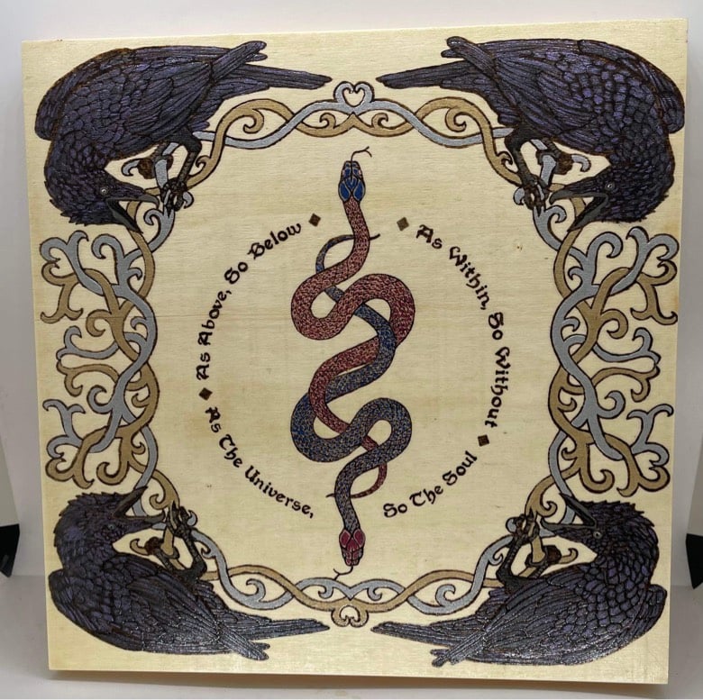 As Above So Below Art piece