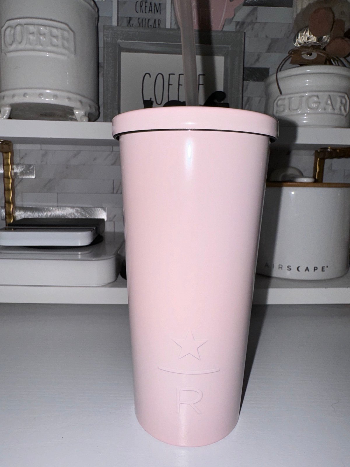 Pink SS Starbucks Reserve Tumbler