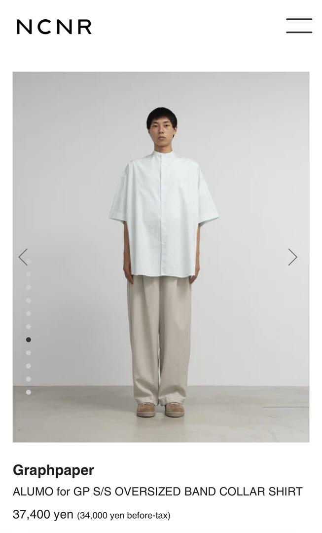 Graphpaper ALUMO for Oversized シャツ 25ss