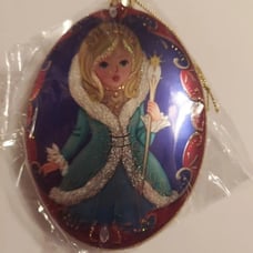 SNOW QUEEN NUTCRACKER BALLET GLASS ORNAMENT LTD. EDITION 2018 BNWT RETIRED RARE!