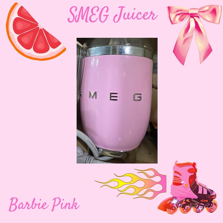 smeg juicer BARBIE PINK