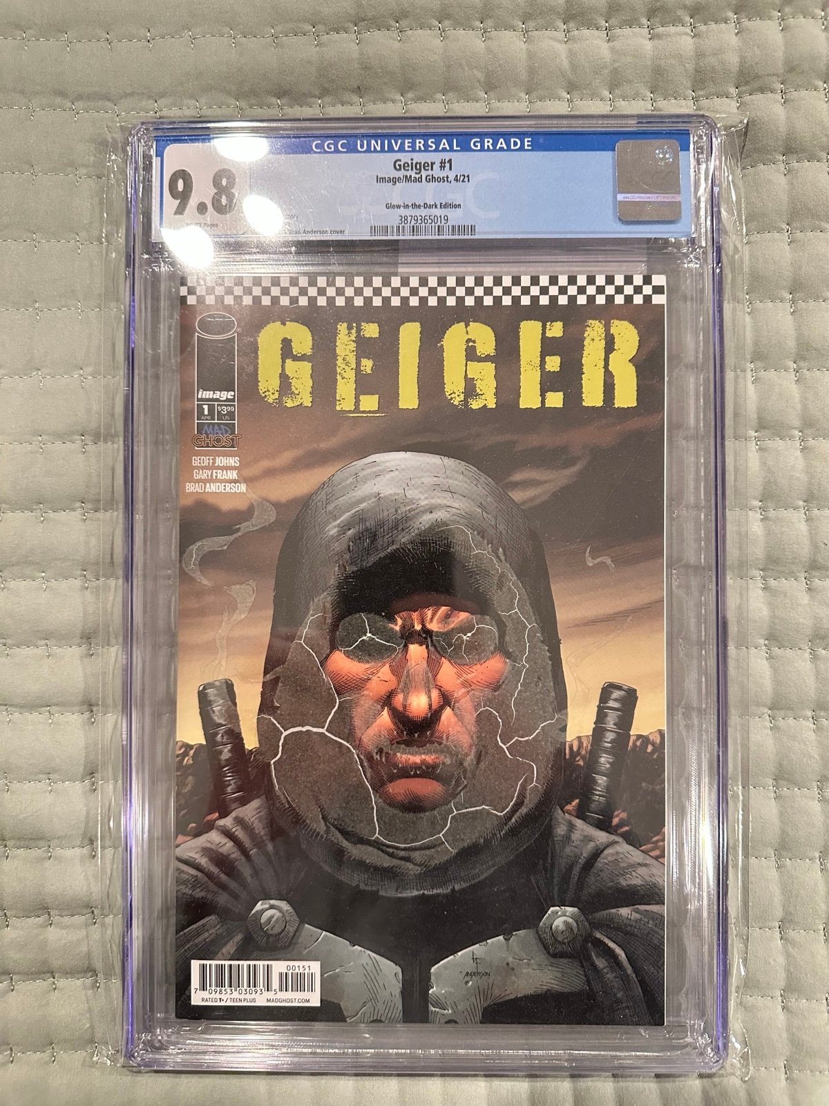 Geiger #1 CGC 9.8 Glow in the Dark Edition