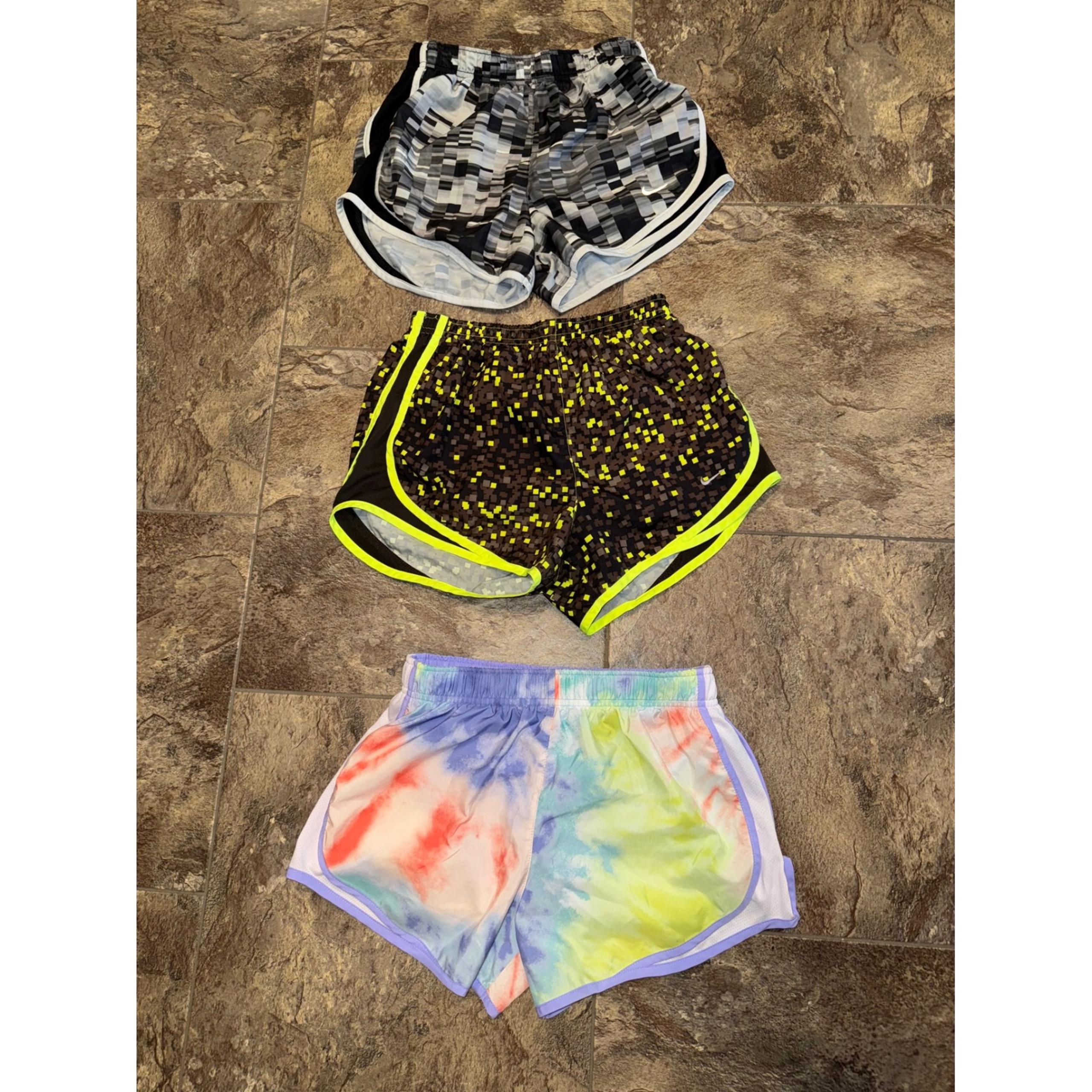 Nike Dri-FIT Running Shorts Athletic Gym Activewear Multicolor Size S lot of 3