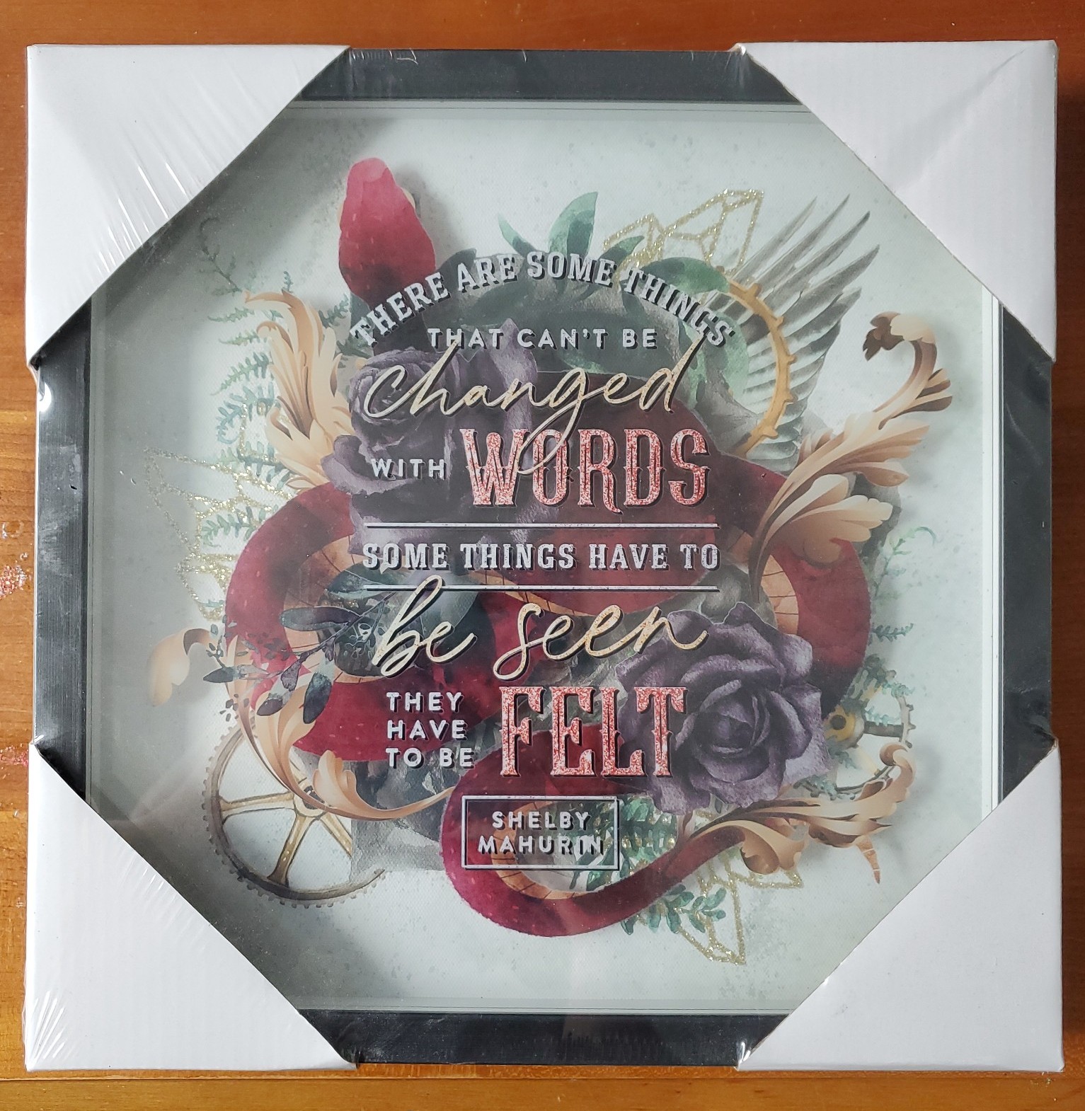 Fabled merch, blood and honey picture with frame