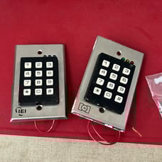Iei bundle of 2 indoor flush mount keypad