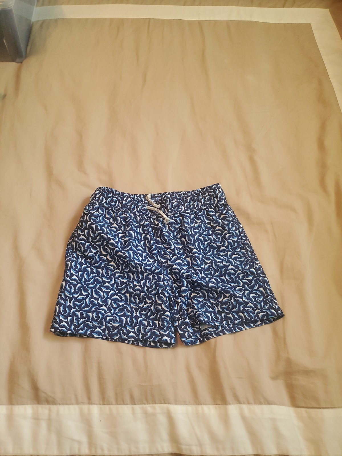 Boy's Medium BluePort Dolphin Swimsuit