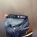 Size 27 Miss Me Blue Distressed Crystal Embellished Standard Jean Easy Short