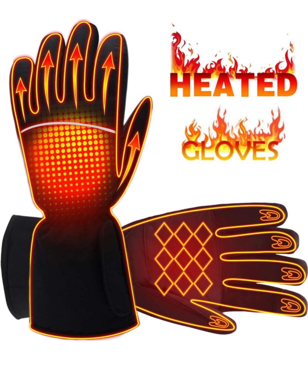 Electric Heated Electric Gloves Brand New Touchscreen