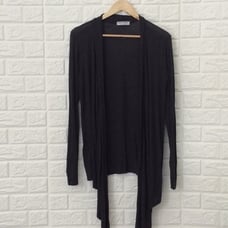 Michael Stars long sleeve draped front