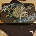 Custom hand painted wooden lock boxes/cremation boxes