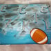 Custom hand painted wooden lock boxes/cremation boxes