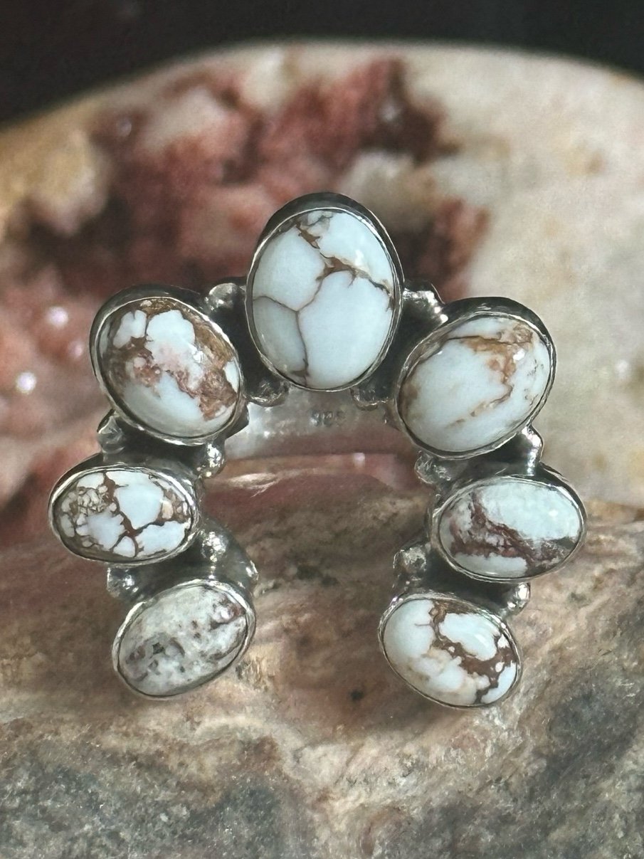 Wild Horse Naja Southwestern Sterling Silver Ring