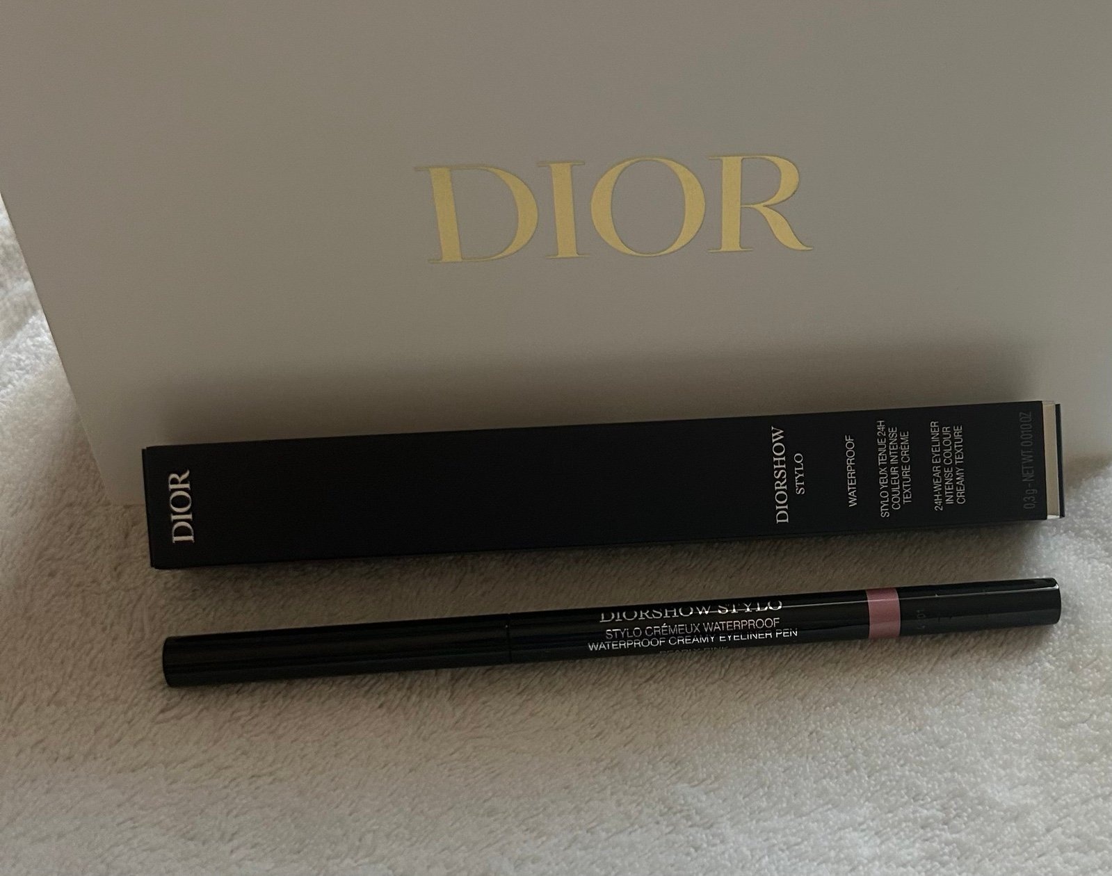 Diorshow Waterproof Eyeliner Stylo in Pearly Pink NIB