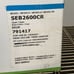 Staples SEB2600CR Remanufactured Toner Cartridge -Cyan NEW SKU-791417 HPQ6001A