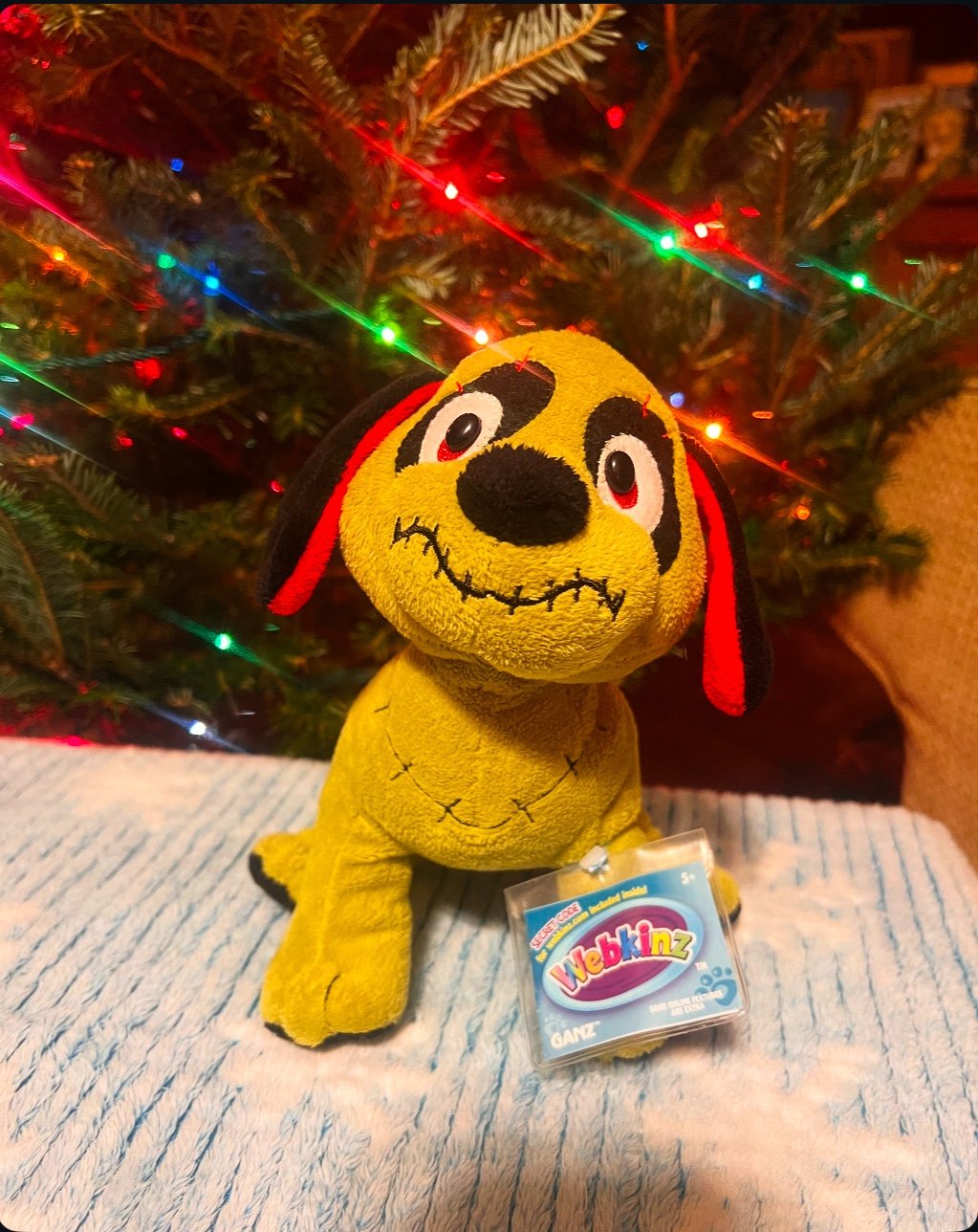 NWT GANZ WEBKINZ ZOMBIE PUPPY DOG