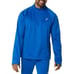 ASICS Men's BLUE THERMOPOLIS QUARTER ZIP Apparel 2011C021 SIZE Large