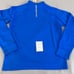ASICS Men's BLUE THERMOPOLIS QUARTER ZIP Apparel 2011C021 SIZE Large