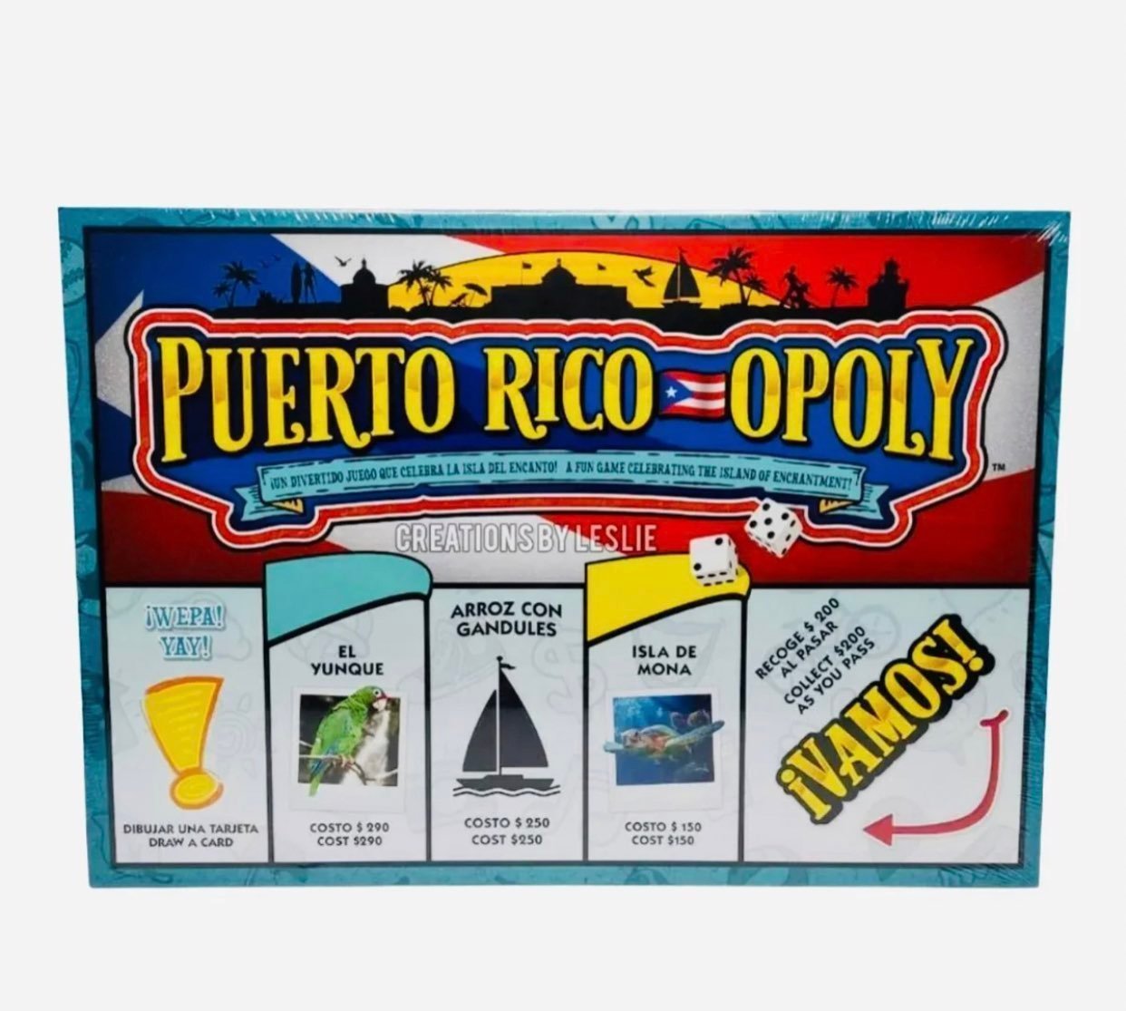Limited Edition Puerto Rico Opoly New