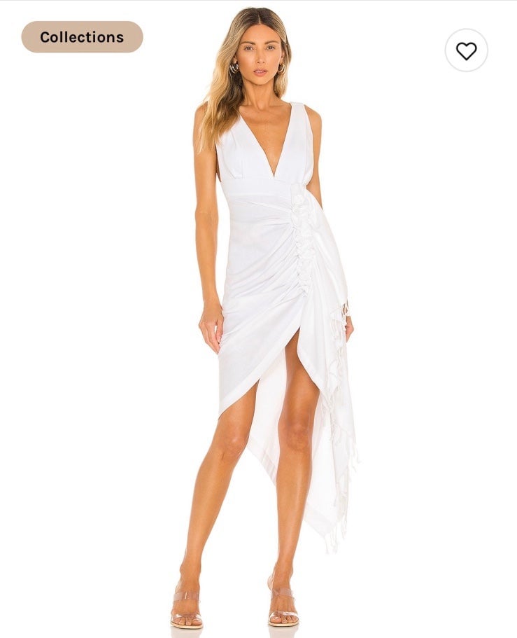 NWT Just BEE Queen Tulum Dress in White