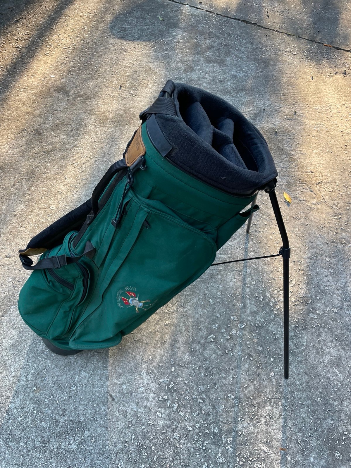 Ping Hoofer Stand Golf Bag Karsten Lightweight Sunday 4-Way 8-Pocket Green