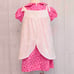 3T Pink Dress with Pinafore Toddler Girl