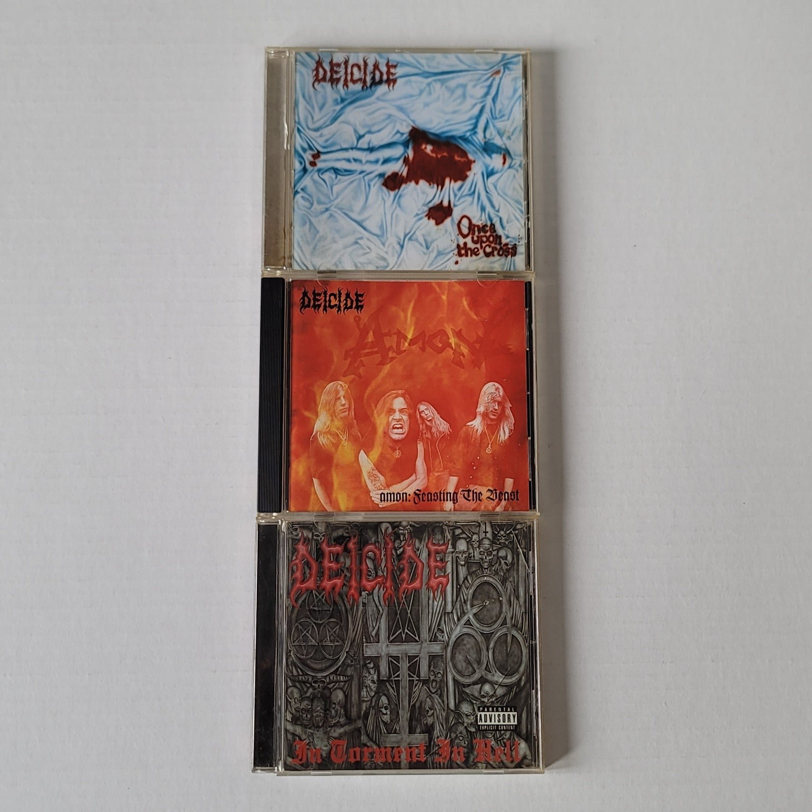 Lot Vintage Deicide 3 CD Set