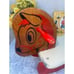 Vintage Wooden Rocking Horse Upcycled Retro Kids Toys Nursery 50s 60s Mid Centur