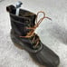 *READ* Bean Boots LL Bean Men's FM Classic Duck Brown Leather Unlined Waterproof