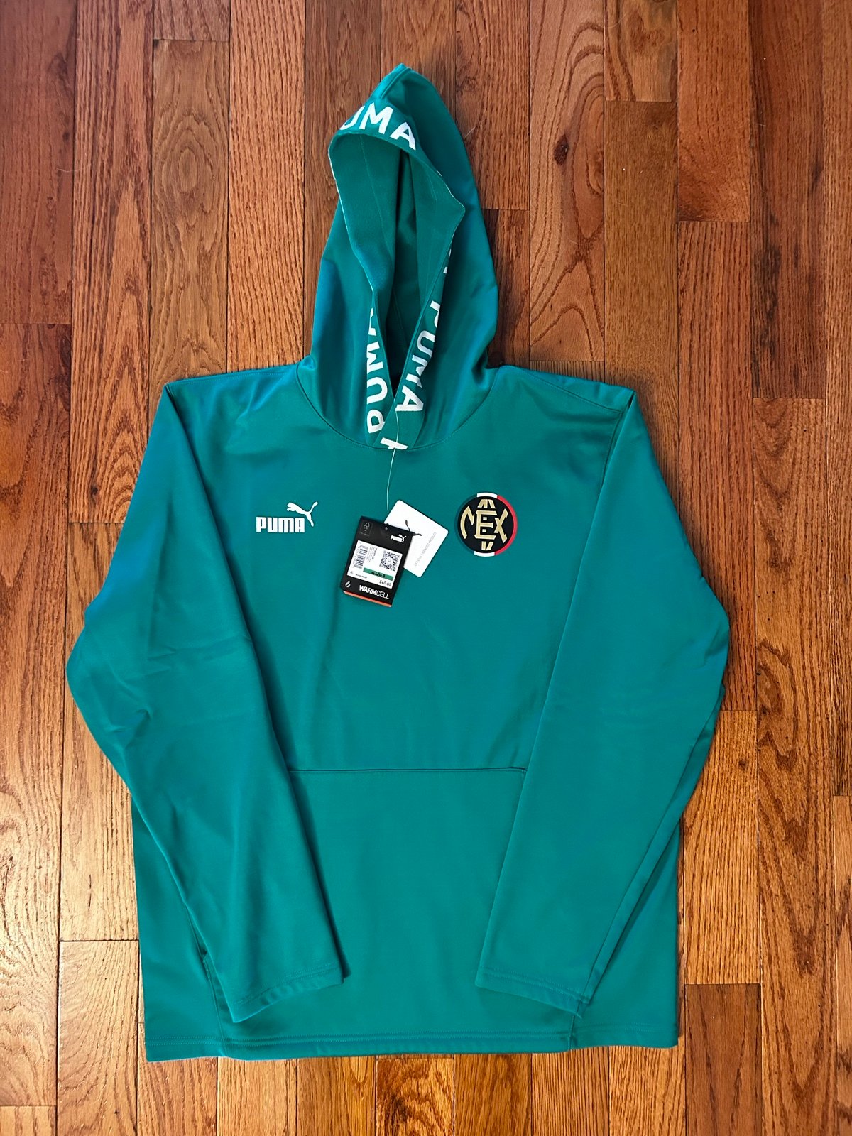 Mexico Puma Doublesided Hoodie Size Large NEW