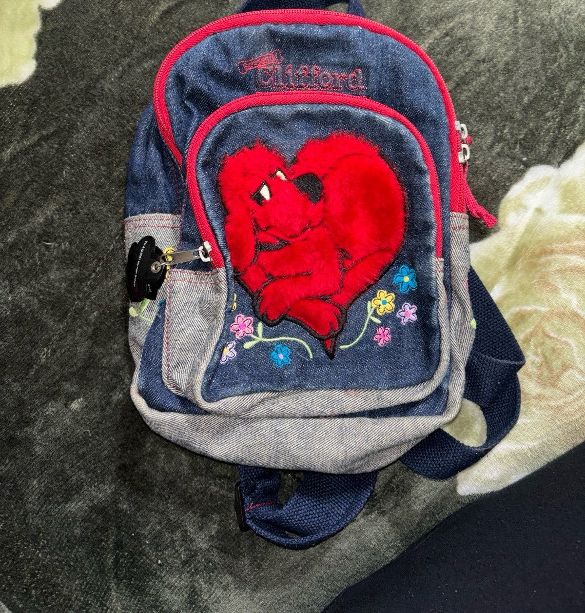 Clifford mini demim Backpack