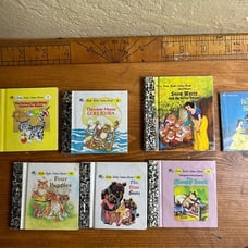 Little Little Golden Books contain the same fabulous stories & charming drawings