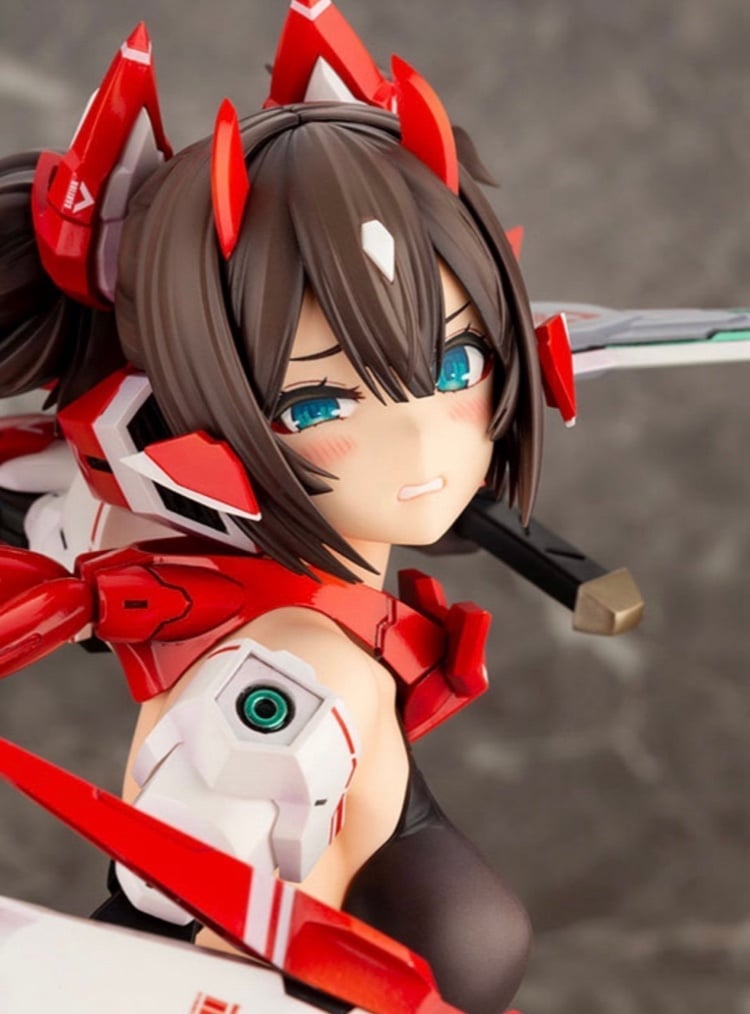 Kotobukiya Megami Device Asra Ninja 2/1 Scale Figure Red Big Box Megami Girl Gun
