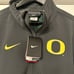 NWT Nike University of Oregon Zip Front Stretch Jacket. Grey. Large 150 MSRP
