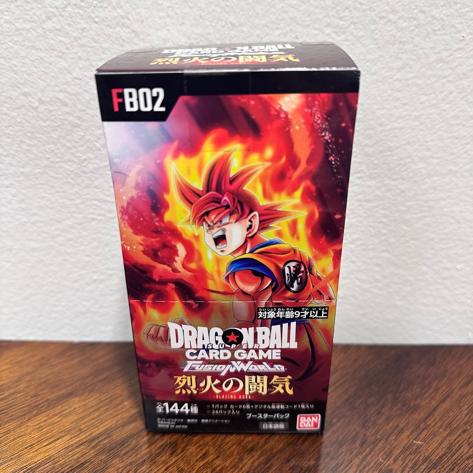 PSL Dragon Ball Super Card Game Fusion World Raging Roar Box FB02 From Japan New